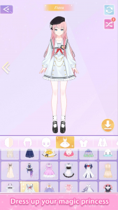 اسکرین شات 6 بازی Magic Princess: Dress Up Games