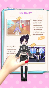 اسکرین شات 6 بازی Anime Paper Doll DIY: Dress Up