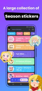 اسکرین شات برنامه +999K Anime Stickers WASticker 3