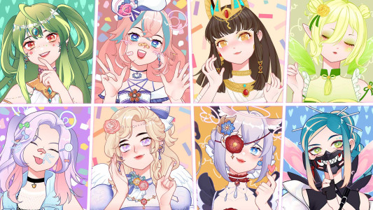 اسکرین شات 7 بازی Anime Avatar Maker 2: Dress Up