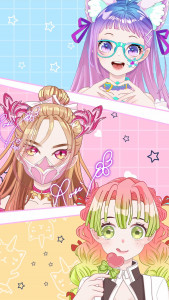 اسکرین شات 6 بازی Anime Avatar Maker 2: Dress Up