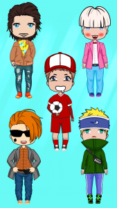 اسکرین شات بازی Chibi Boy: Doll Maker Games 3