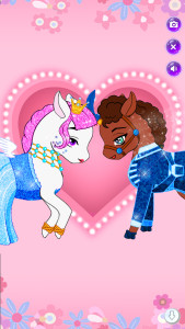 اسکرین شات 6 بازی Chibi Unicorn Games for Girls