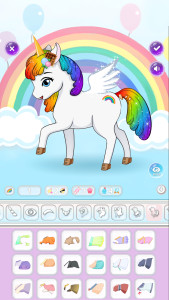 اسکرین شات 5 بازی Chibi Unicorn Games for Girls