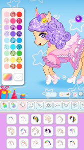 اسکرین شات 1 بازی Chibi Unicorn Games for Girls
