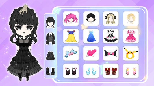 اسکرین شات بازی Chibi Doll: Dress up girl game 7