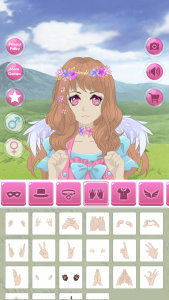 اسکرین شات بازی Anime Avatar - Face Maker 3