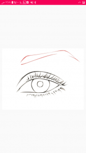 اسکرین شات برنامه Drawing Eyes 3