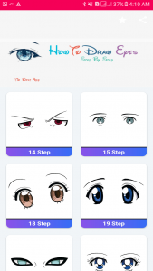 اسکرین شات برنامه Drawing Eyes 1