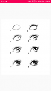 اسکرین شات برنامه Drawing Eyes 5