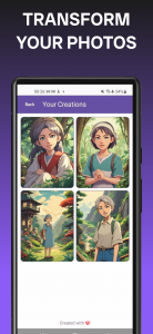 اسکرین شات 3 برنامه Ghibli Anime Maker: AI Image