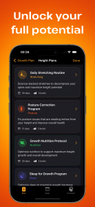 اسکرین شات 2 برنامه HeightBoost - Become Taller