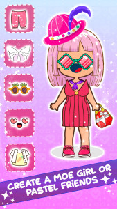 اسکرین شات 3 برنامه DIY Paper Doll Dressup Girls