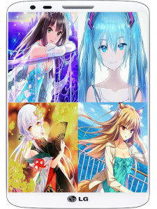 اسکرین شات برنامه Anime Girls Wallpaper HD 2