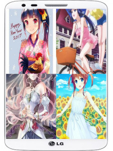 اسکرین شات برنامه Anime Girls Wallpaper HD 3