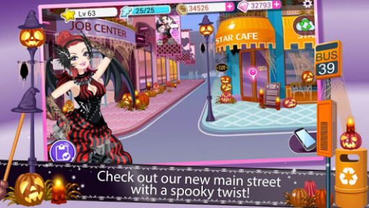 اسکرین شات بازی Star Girl: Spooky Styles 3