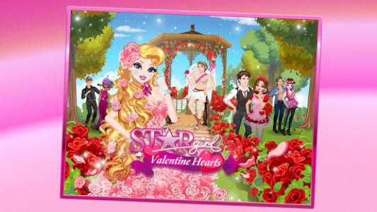 اسکرین شات بازی Star Girl: Valentine Hearts 1