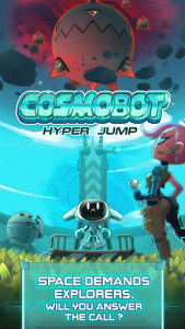 اسکرین شات بازی Cosmobot - Hyper Jump 1