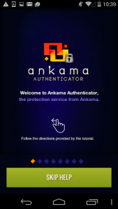 اسکرین شات برنامه ANKAMA AUTHENTICATOR 1