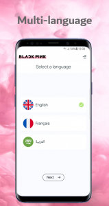 اسکرین شات بازی Blackpink Chat! Messenger Simulator 1