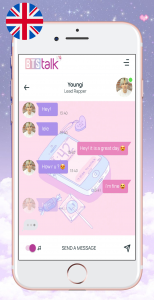 اسکرین شات بازی BTS Chat! Messenger(simulator) 3