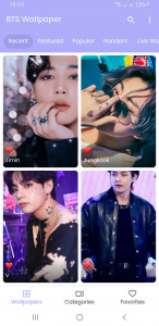 اسکرین شات 6 برنامه BTS Wallpaper HD 2023