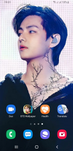 اسکرین شات 1 برنامه BTS Wallpaper HD 2023