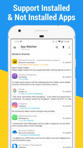 اسکرین شات برنامه App Watcher: Check Update 3
