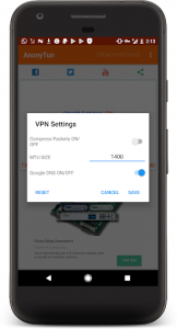 اسکرین شات برنامه AnonyTun 3
