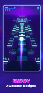 اسکرین شات 4 بازی Jump Ball: Tiles and Beats