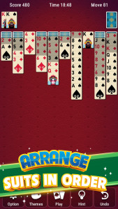 اسکرین شات 3 بازی Spider Solitaire