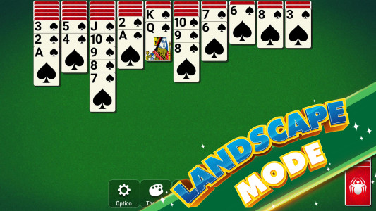 اسکرین شات بازی Spider Solitaire 2