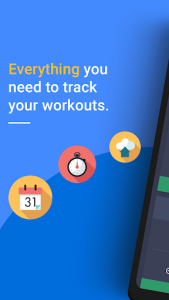 اسکرین شات برنامه Gym Workout Tracker & Planner for Weight Lifting 1