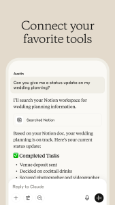 اسکرین شات 8 برنامه Claude by Anthropic