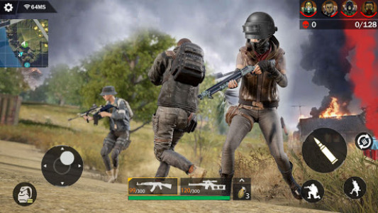 اسکرین شات بازی Offline Bullet Strike Multiplayer Shooting Game 3D 4