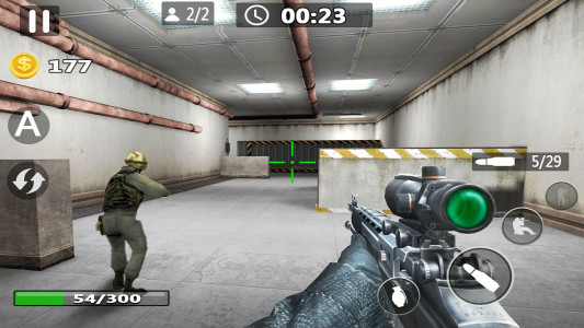 اسکرین شات بازی FPS Critical Shooter Mission 1