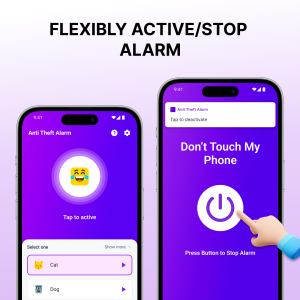 اسکرین شات 6 برنامه Don't Touch Phone: Anti theft