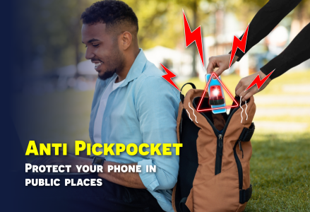 اسکرین شات 3 برنامه Anti Theft: Don't touch phone