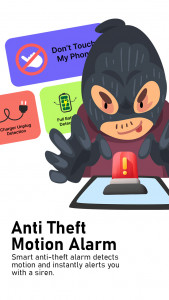 اسکرین شات 1 برنامه Anti-Theft Motion Phone Alarm