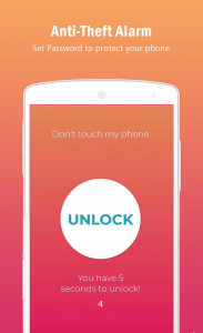 اسکرین شات 4 برنامه Antitheft Motion Alarm Dont To