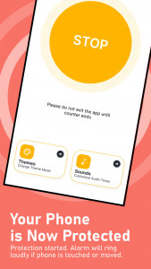 اسکرین شات 4 برنامه Anti-Theft Motion Phone Alarm