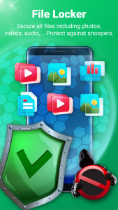 اسکرین شات 4 برنامه Antivirus& Virus Cleaner, Lock