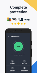 اسکرین شات برنامه AVG AntiVirus & Security 1