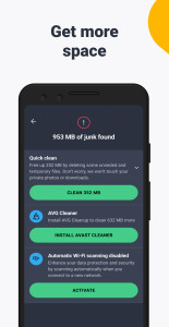 اسکرین شات برنامه AVG Security & Virus Cleaner 4