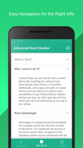 اسکرین شات برنامه Advanced Root Checker 4