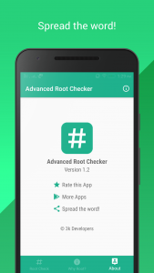 اسکرین شات برنامه Advanced Root Checker 5