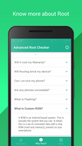 اسکرین شات برنامه Advanced Root Checker 3