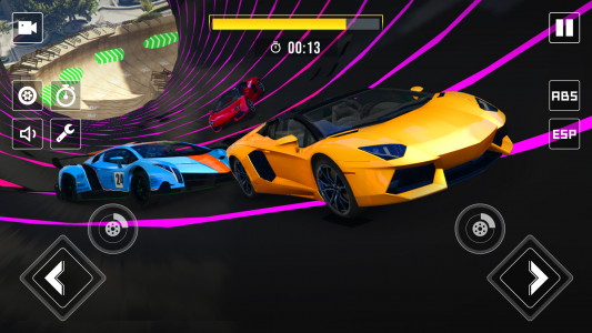 اسکرین شات بازی Stunt Car Games: GT Car Stunts 2