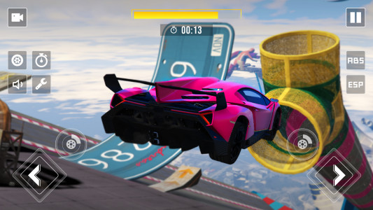 اسکرین شات بازی Stunt Car Games: GT Car Stunts 3