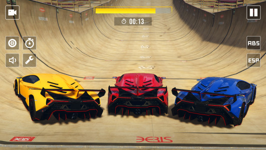 اسکرین شات بازی Stunt Car Games: GT Car Stunts 6